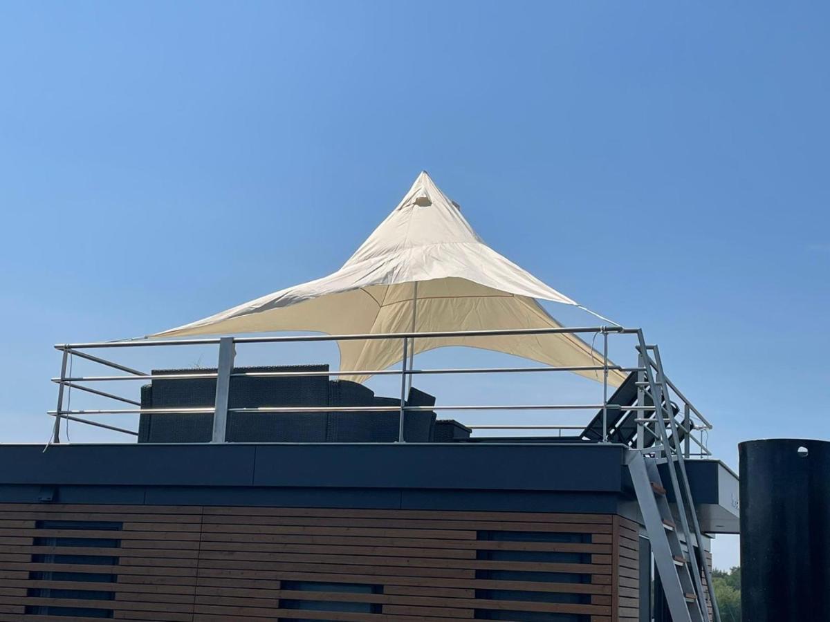 Hausboot Vroni Am Baerwaldersee Klitten Dış mekan fotoğraf