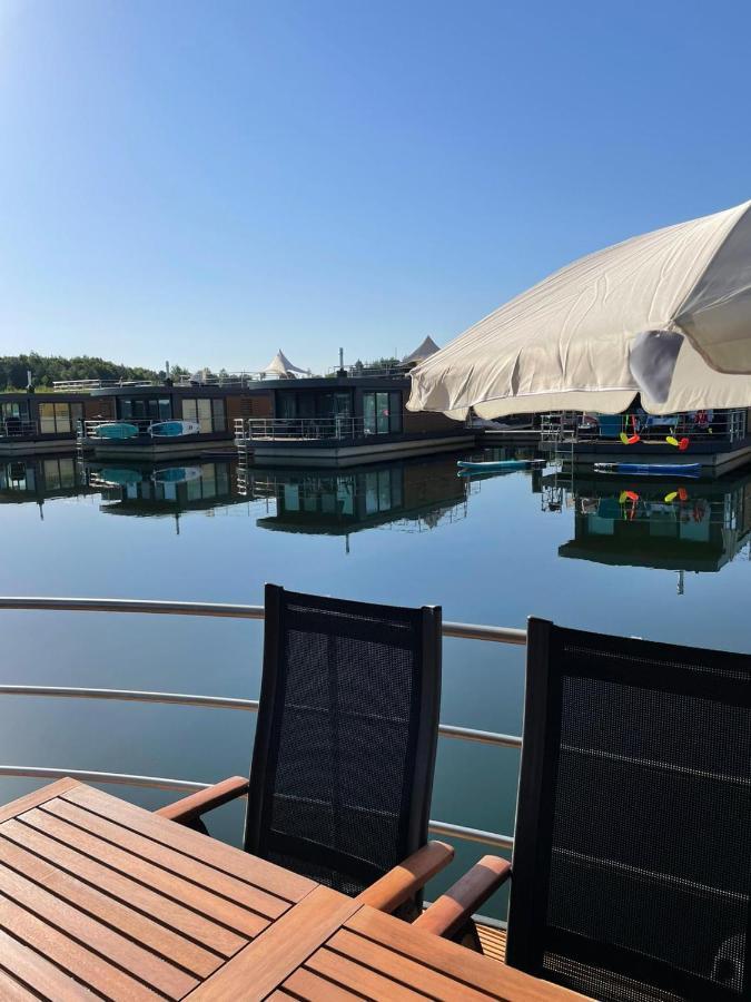 Hausboot Vroni Am Baerwaldersee Klitten Dış mekan fotoğraf